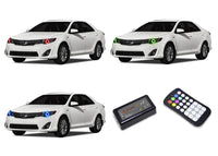 Toyota Camry V.3 Fusion Color Change LED Halo Headlight Kit 2012-2014
