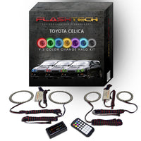 Toyota Celica V.3 Fusion Color Change LED Halo Headlight Kit 1994-1999