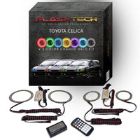 Toyota Celica V.3 Fusion Color Change LED Halo Headlight Kit 1994-1999