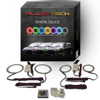 Toyota Celica V.3 Fusion Color Change LED Halo Headlight Kit 1994-1999