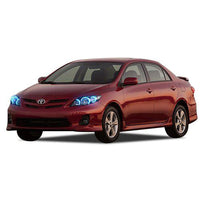 Toyota Corolla V.3 Fusion Color Change LED Halo Headlight Kit 2009-2010