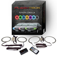 Toyota Corolla V.3 Fusion Color Change LED Halo Headlight Kit 2011-2013