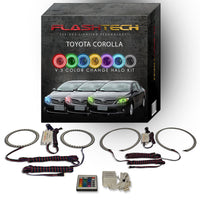 Toyota Corolla V.3 Fusion Color Change LED Halo Headlight Kit 2011-2013