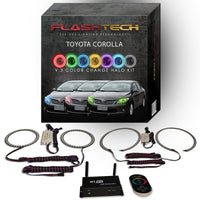 Toyota Corolla V.3 Fusion Color Change LED Halo Headlight Kit 2011-2013