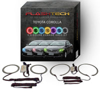 Toyota Corolla V.3 Fusion Color Change LED Halo Headlight Kit 2011-2013