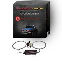 Toyota FJ Cruiser V.3 Fusion Color Change LED Halo Headlight Kit 2007-2013