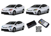 Toyota Prius V.3 Fusion Color Change LED Halo Headlight Kit 2010-2015