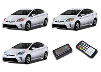 Toyota Prius V.3 Fusion Color Change LED Halo Headlight Kit 2010-2015