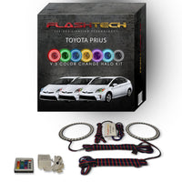 Toyota Prius V.3 Fusion Color Change LED Halo Headlight Kit 2010-2015