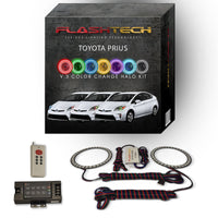 Toyota Prius V.3 Fusion Color Change LED Halo Headlight Kit 2010-2015