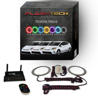 Toyota Prius V.3 Fusion Color Change LED Halo Headlight Kit 2010-2015
