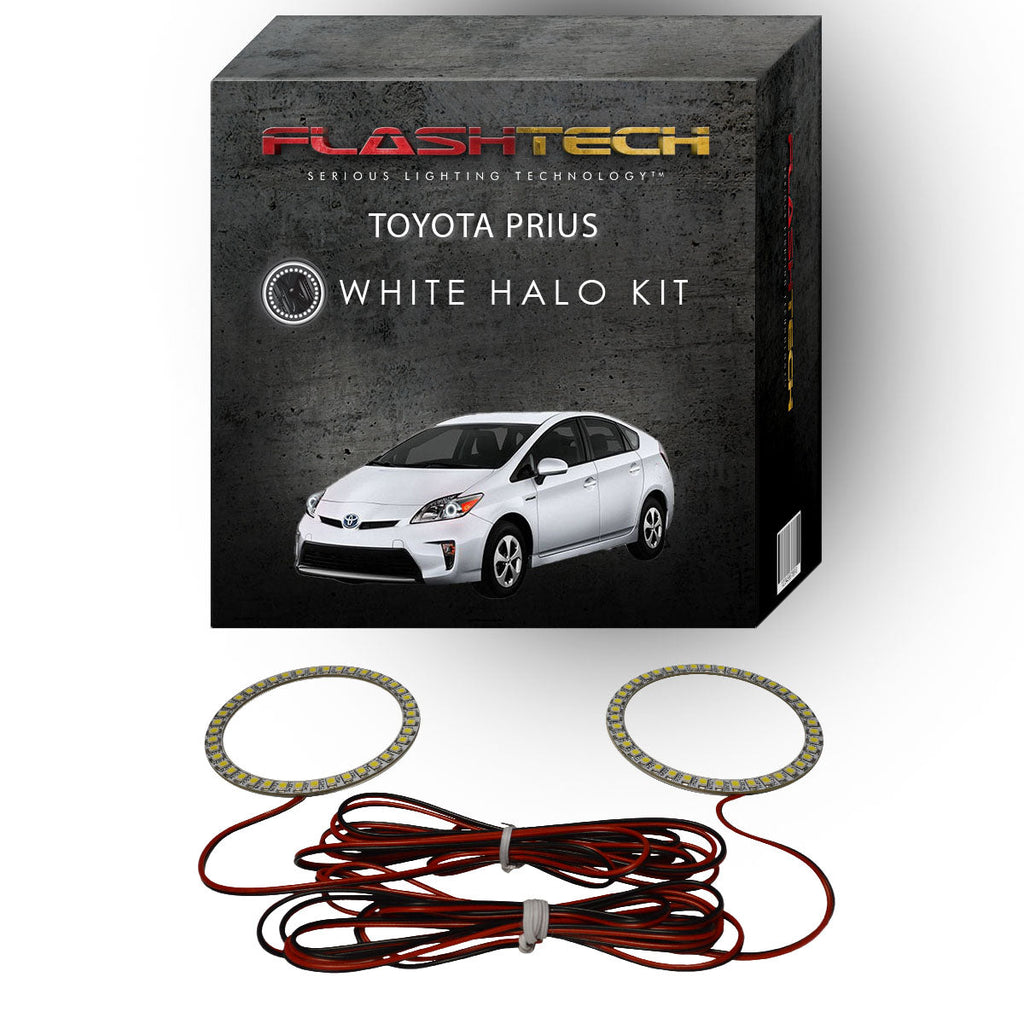 Toyota Prius White LED Halo Headlight Kit 2010-2015