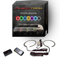 Toyota Sequoia V.3 Fusion Color Change LED Halo Headlight Kit 2001-2004