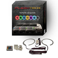 Toyota Sequoia V.3 Fusion Color Change LED Halo Headlight Kit 2001-2004