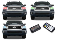 Toyota Sequoia V.3 Fusion Color Change LED Halo Headlight Kit 2007-2013