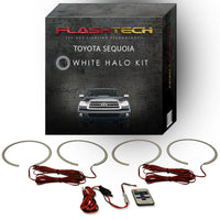 Toyota Sequoia White LED Halo Headlight Kit 2007-2013