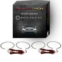 Toyota Sequoia White LED Halo Headlight Kit 2007-2013