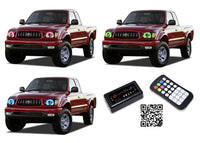 Toyota Tacoma V.3 Fusion Color Change LED Halo Headlight Kit 2001-2004