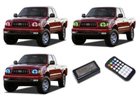 Toyota Tacoma V.3 Fusion Color Change LED Halo Headlight Kit 2001-2004