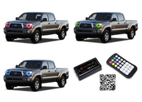 Toyota Tacoma V.3 Fusion Color Change LED Halo Headlight Kit 2005-2011