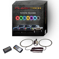 Toyota Tacoma V.3 Fusion Color Change LED Halo Headlight Kit 2005-2011