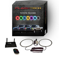 Toyota Tacoma V.3 Fusion Color Change LED Halo Headlight Kit 2005-2011