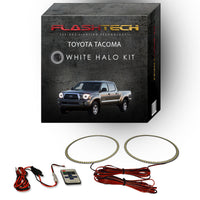 Toyota Tacoma White LED Halo Headlight Kit 2005-2011