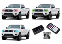 Toyota Tacoma V.3 Fusion Color Change LED Halo Headlight Kit 2012-2015