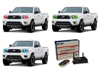 Toyota Tacoma V.3 Fusion Color Change LED Halo Headlight Kit 2012-2015