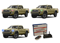 Toyota Tacoma V.3 Fusion Color Change LED Halo Headlight Kit 2016-2017