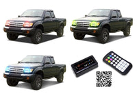 Toyota Tacoma V.3 Fusion Color Change LED Halo Headlight Kit 1998-2000