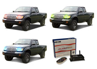 Toyota Tacoma V.3 Fusion Color Change LED Halo Headlight Kit 1998-2000