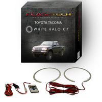 Toyota Tacoma White LED Halo Headlight Kit 1998-2000