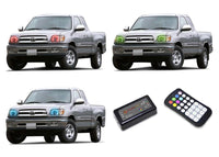 Toyota Tundra V.3 Fusion Color Change LED Halo Headlight Kit 2000-2004