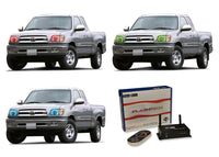 Toyota Tundra V.3 Fusion Color Change LED Halo Headlight Kit 2000-2004