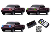 Toyota Tundra V.3 Fusion Color Change LED Halo Headlight Kit 2005-2006