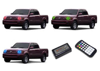 Toyota Tundra V.3 Fusion Color Change LED Halo Headlight Kit 2005-2006