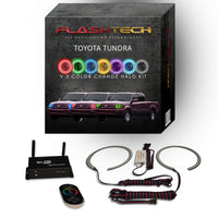 Toyota Tundra V.3 Fusion Color Change LED Halo Headlight Kit 2005-2006