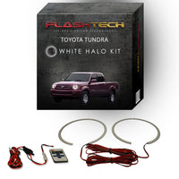 Toyota Tundra White LED Halo Headlight Kit 2005-2006