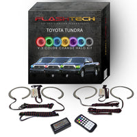 Toyota Tundra V.3 Fusion Color Change LED Halo Headlight Kit 2007-2013