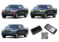 Toyota Tundra V.3 Fusion Color Change Headlight & LED Halo Fog Light Kit 2007-2013