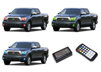 Toyota Tundra V.3 Fusion Color Change Headlight & LED Halo Fog Light Kit 2007-2013