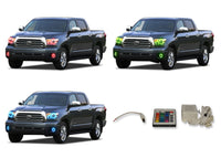 Toyota Tundra V.3 Fusion Color Change Headlight & LED Halo Fog Light Kit 2007-2013
