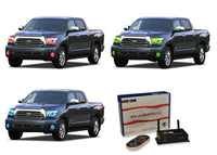 Toyota Tundra V.3 Fusion Color Change Headlight & LED Halo Fog Light Kit 2007-2013