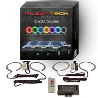 Toyota Tundra V.3 Fusion Color Change LED Halo Headlight Kit 2007-2013