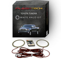 Toyota Tundra White LED Halo Fog Light Kit 2007-2013
