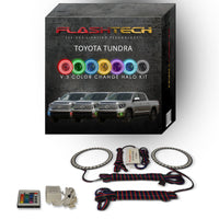 Toyota Tundra V.3 Fusion Color Change LED Halo Fog Light Kit 2014-2015
