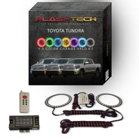 Toyota Tundra V.3 Fusion Color Change LED Halo Fog Light Kit 2014-2015