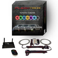 Toyota Tundra V.3 Fusion Color Change LED Halo Fog Light Kit 2014-2015