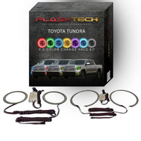 Toyota Tundra V.3 Fusion Color Change Headlight & LED Halo Fog Light Kit 2014-2015